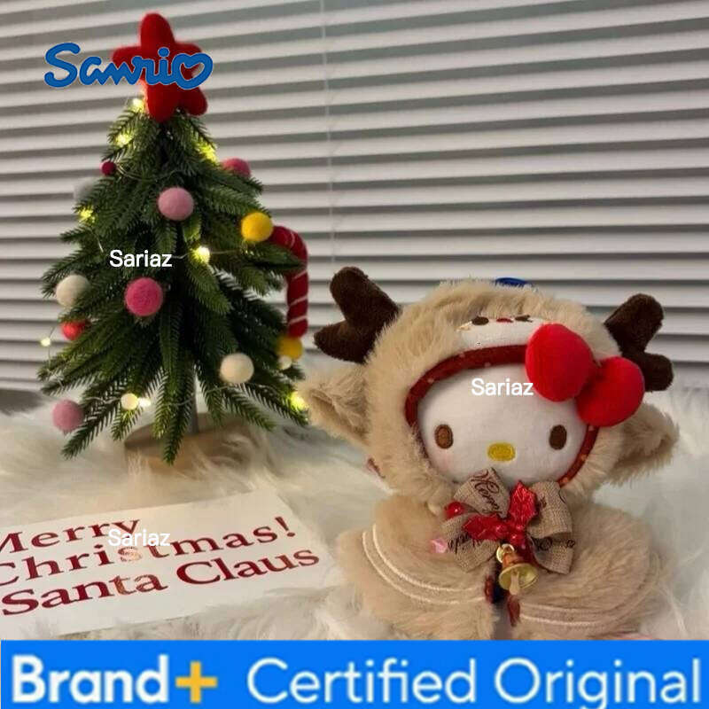 Sanrio Hello-Kitty Christmas Magician Series Backpack Pendant Cute Doll Keychain Decorative Ornament Gift Holiday Surprise Collection H260121