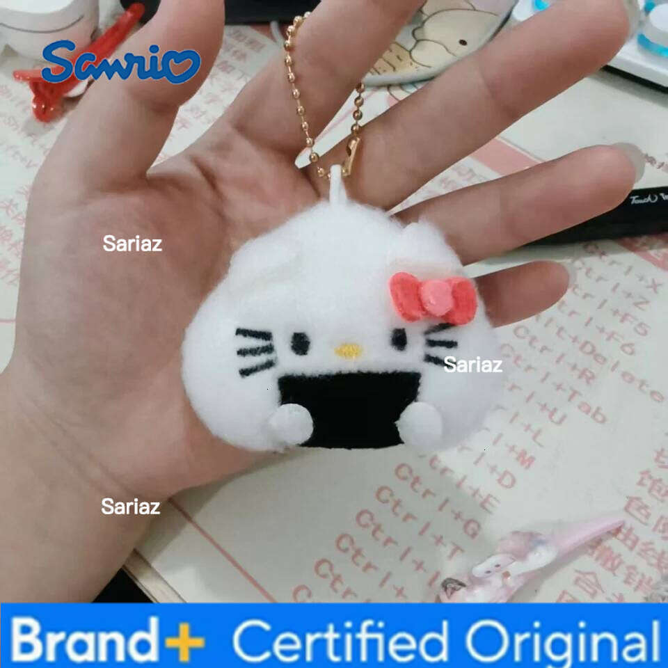 Sanrio 1 Pcs Rice and Vegetable Roll Sushi Plush Cat Doll Bag Accessories Versatile Fashion Cute Pendant H2601211