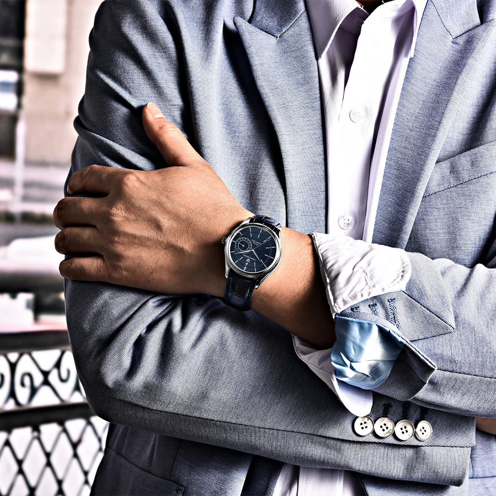 PAGANI Men Quartz Wristwatches Sapphire Glass Diver Watch Men 200m Waterproof Date Clock Business Watch For Men 260114