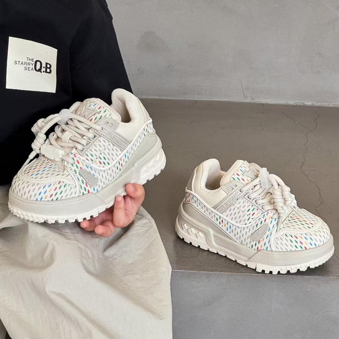 hot Free delivery Kid's Shoes Simple children's board shoes low cut fashionable casual sports shoes