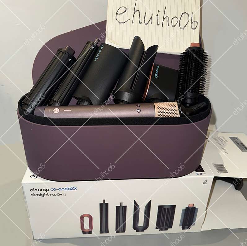 High Quality Hair Curler Airwrap Multi Function for Women Professional Adjustable Temperature Hair Tool Hair Curlers Negative ion 7-in-1 set