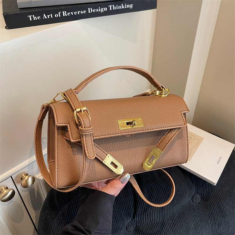 Trendy small square fashionable elegant multi-functional cross-body stylish high-end luxury shoulder bag