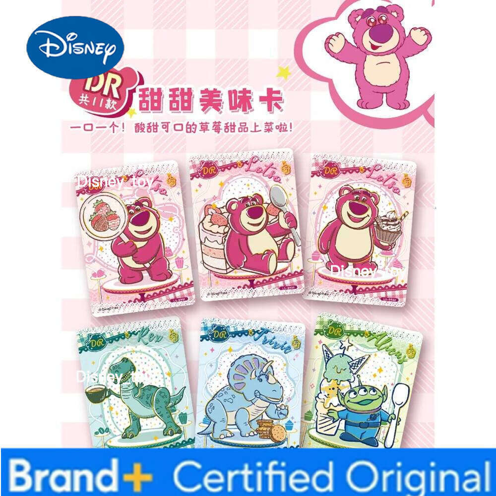 Disney New Card.fun Genuine Lotso Collection American Children's Animation Movie Toy Story Creative Cute Characters Rare Card Gift H2601221
