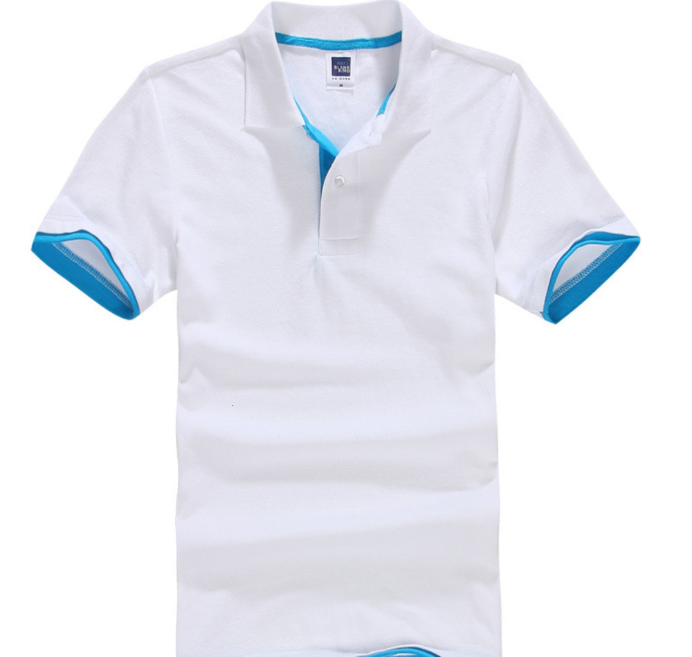 Solid Color King 1AC05 Double Hem Color Block Mens Polo Shirt 195g Unisex Summer Turn-Down Collar Short Sleeve Promotional Shirt