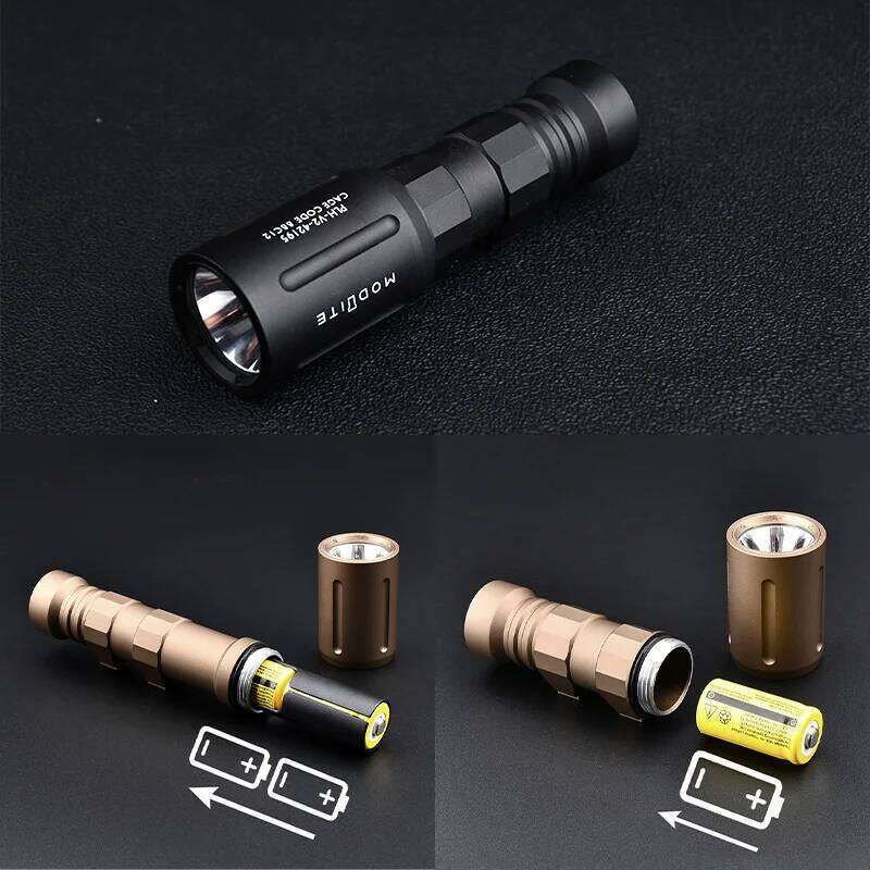 WADSN MOD PLH V2 Flashlight Tactical Scout Light High Lumen With Pressure Remote Switch Spotlight UNT Hot Button Mount Airsoft 26L0122
