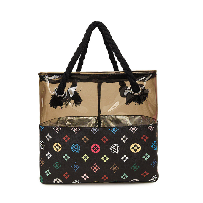 High Fashion Sense With Makeup Large Capacity Bag Handbag New Portable Cosmetics Storage Bag