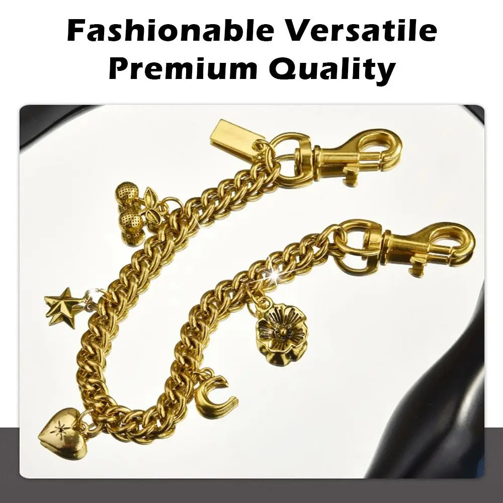 Multi-functional Alloy Bag Pendant Cherry Flower Versatile n Bag Charms Bag Hanging Chain Bag Decoration Fashion Key Chain 260112