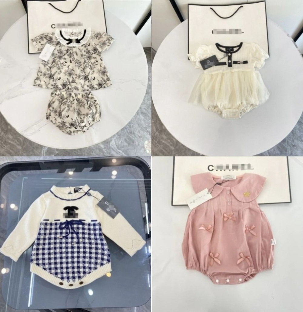 Baby Newborn Romper Designer Clothes Kids Luxury Designer Newborn Baby Girl Boy Rompers Clothes Infant Girls Onesie Bodysuit Jumpsuits Tops B