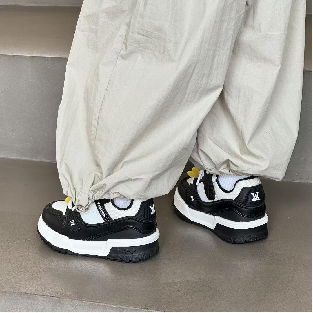 hot Free delivery Kid's Shoes Simple children's board shoes low cut fashionable casual sports shoes