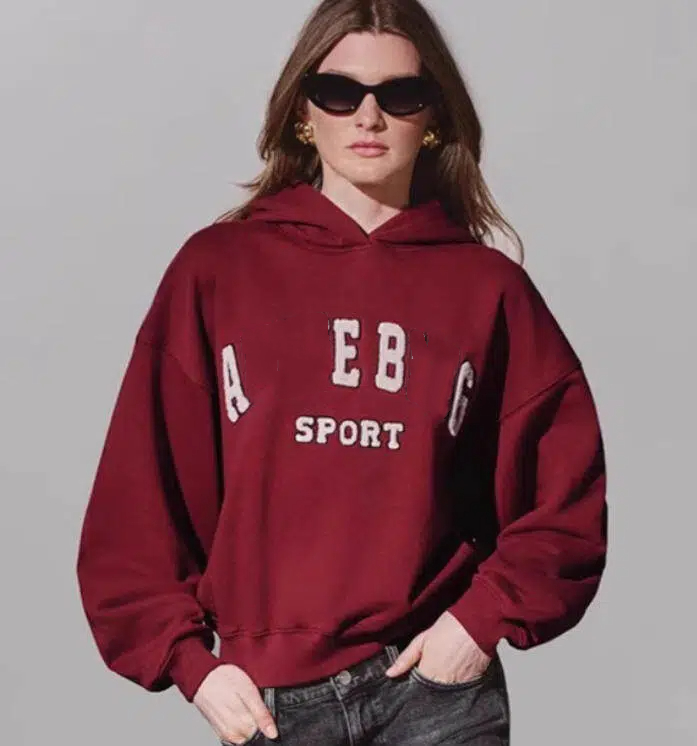Women's Hoodies Womens Autumn Loose Fit Letter Print Hoodie Sweatshirt Cotton Long Sleeve Pullover Hooded Top Daily Casual