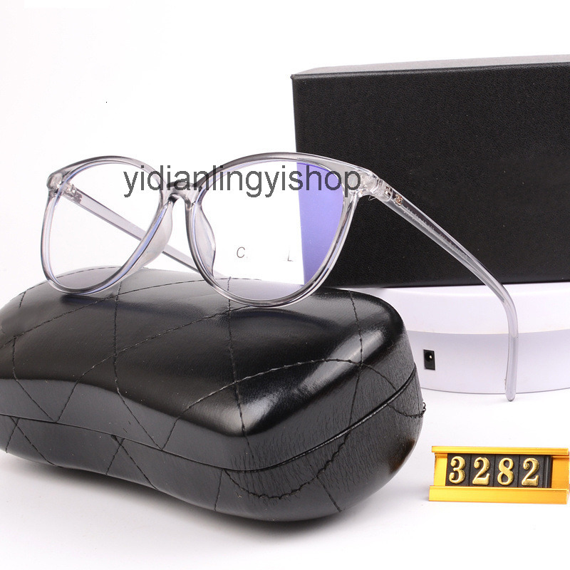 Designer CC Sunglasses Natural Look Photo Frame Makes Look Smaller Be Paired with Prescription Glasses Blue Light Blocking