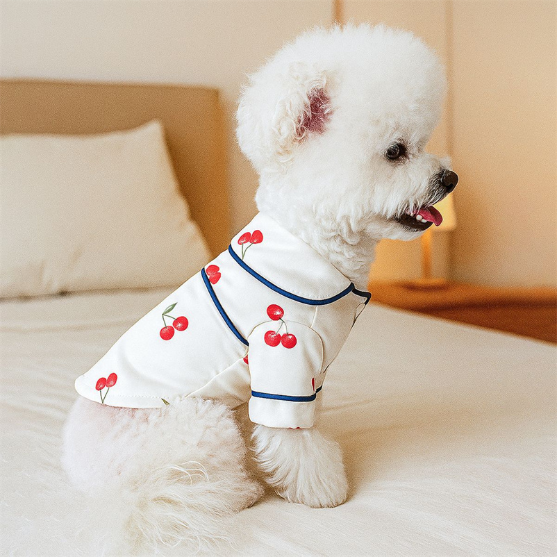 Silk Dog Pajamas Dog Clothes for Small Dogs Girl Boy Pet Onesie Doggy Outfit Puppy Doggy Cat Coat Jumpsuit