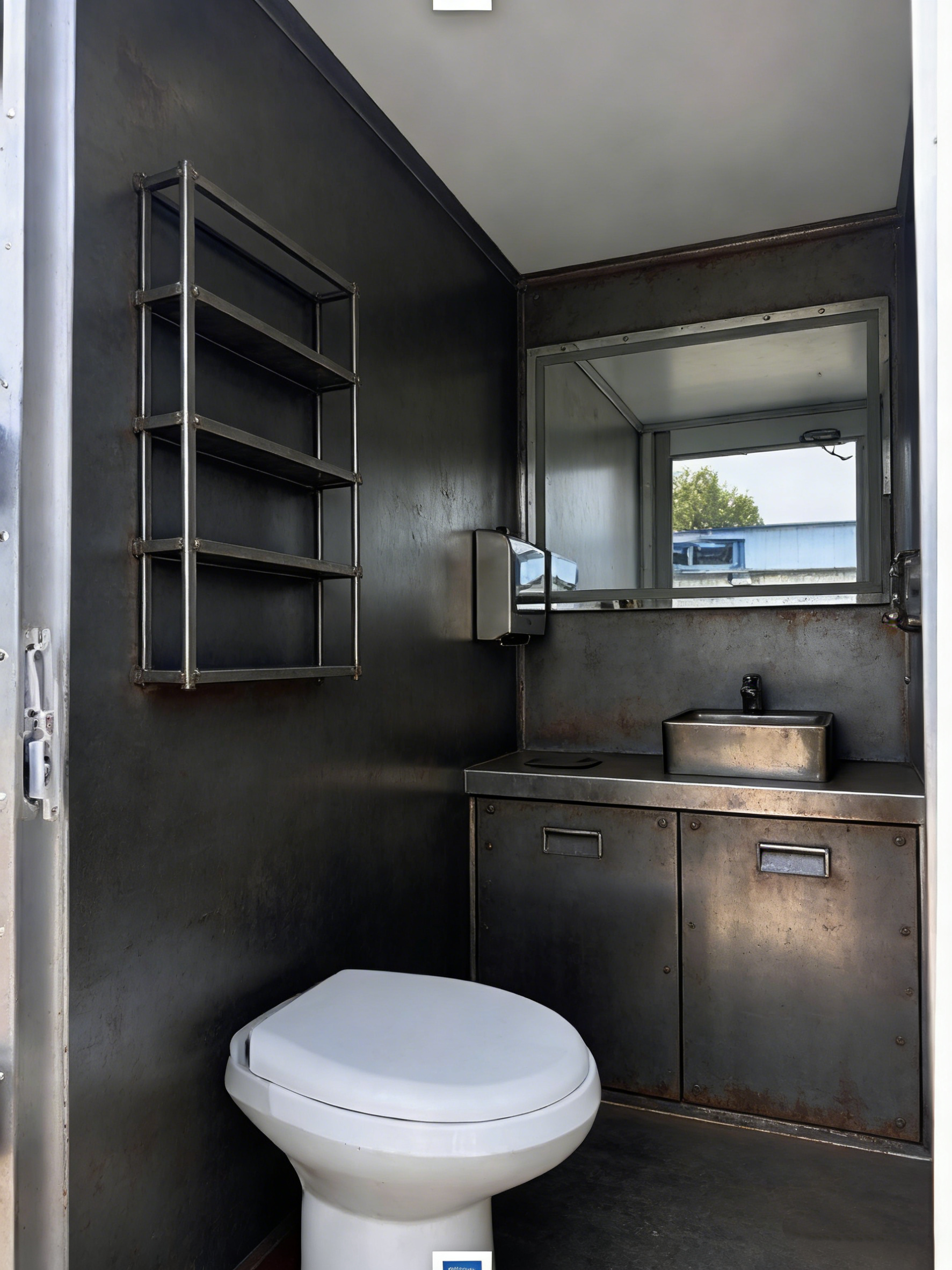 New China Portable Outdoor Prefab Bathroom Unit Mobile Shower and Toilet Cabin Portable Convenient Movable Toilet