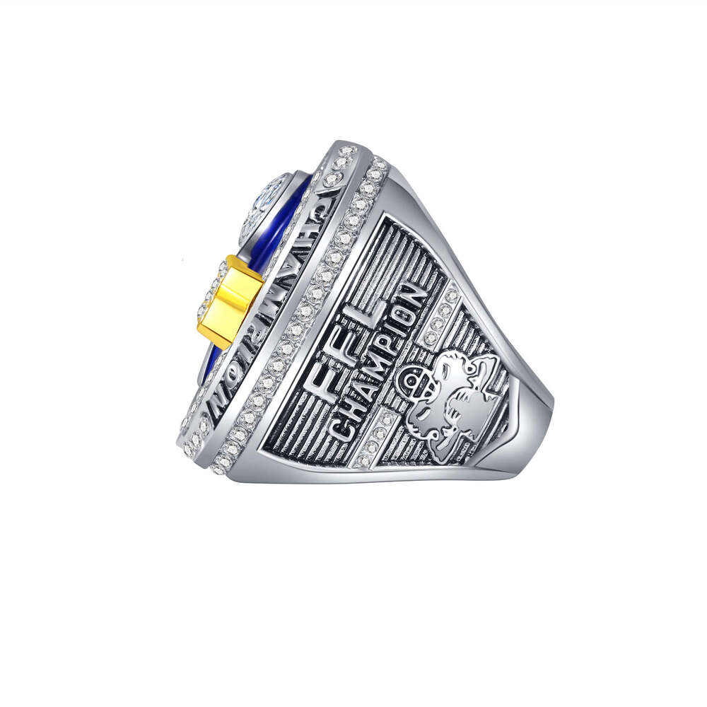 FFL 2025 Fantasy Football Championship Ring Two-tone Zinc Alloy Amazon Hot Sale
