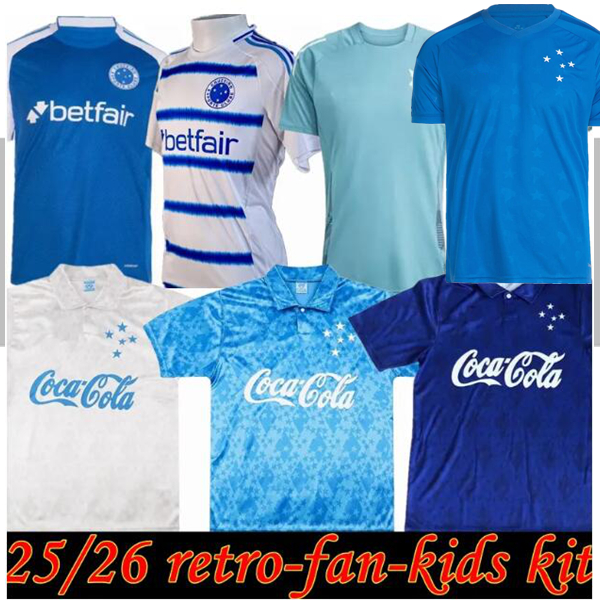 2025 2026 Cruzeiro EC Soccer Jerseys HOME KIT KAIO JORGE ARTHUR ZE LVALDO GOMES M.PEREIRA JUAN DINENNO CIFUENTES M.VITAL 25 26 home away football shirt men kids