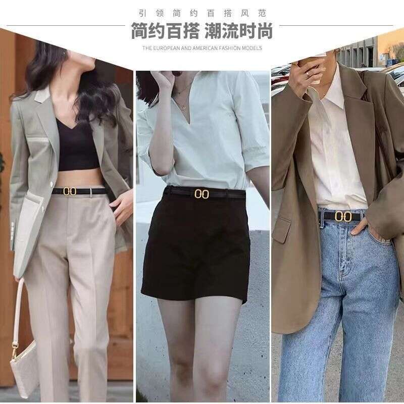 new allmatch decorative womens belt simple and casual suitable for jeans highend belt