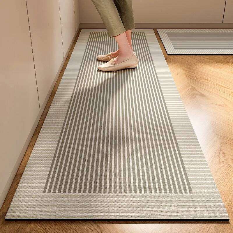 Floor Mat Light Luxury Simple Japanese Style Soft Diatomite Kitchen Anti Slip Super Absorbent Easy Care Carpet