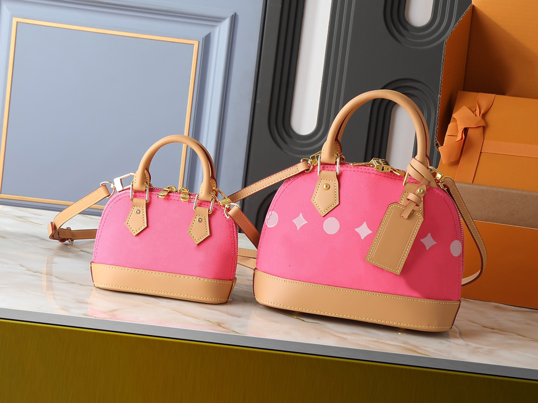 2026 New Designer Alm BB Luxury Shell Ladies Fashion Casual Totes Handbag Women Crossbody Shoulder Bag M28272 M27526 M27525