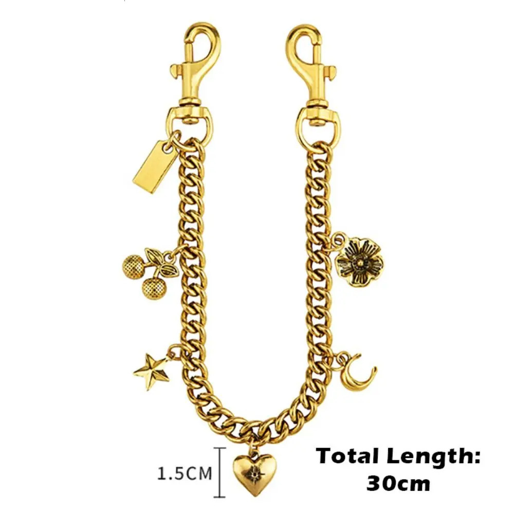 Multi-functional Alloy Bag Pendant Cherry Flower Versatile n Bag Charms Bag Hanging Chain Bag Decoration Fashion Key Chain 260112
