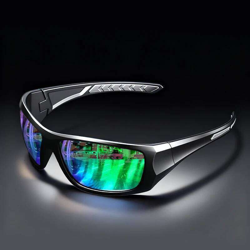 Windproof Sports Sunglasses - Polarized, UV400 Protection, Wraparound Design Men & Women-Ideal for Cycling, Running,fishing 26W0122