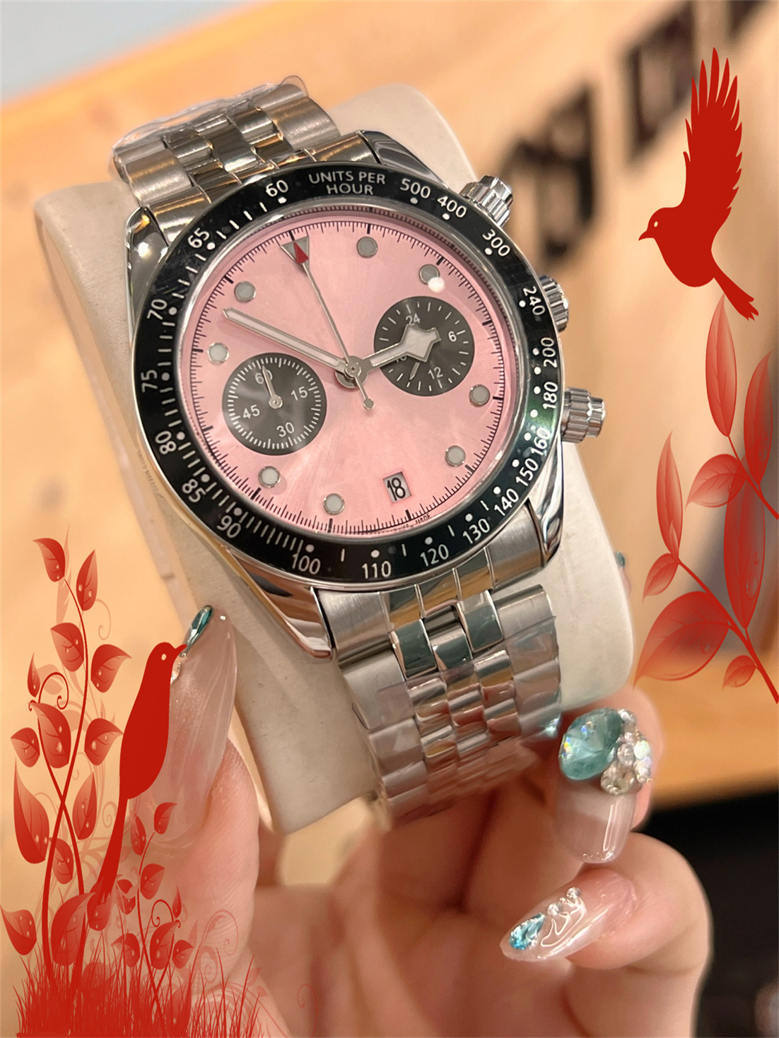 Mens women BLACK BAY Watches quartz Automatic Movement Stainless Steel Watch womens Mechanical Wristwatches waterproof Luminous montre de luxe #335