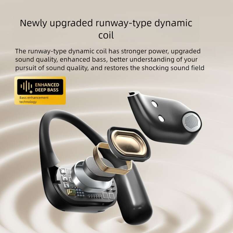 Renowned brand Langston TE09 wireless OWS Bluetooth earphones hanging on the ear 2026 new high pitched, high-quality, long-lasting Bluetooth earphones