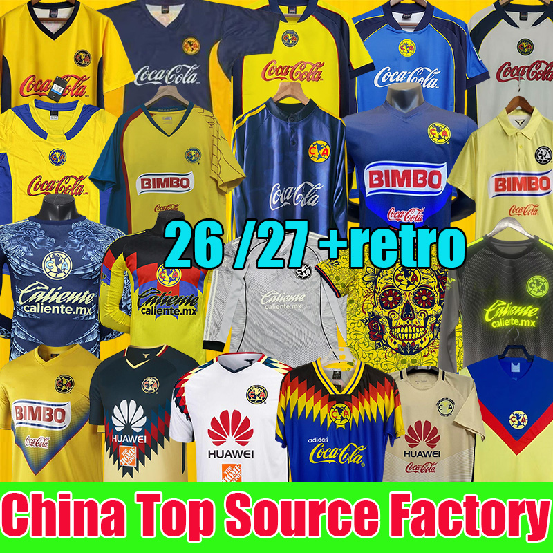 3XL 4XL 25 26 Club America Soccer Jerseys Liga MX HENRY D.VALDES A.ZENDEJAS FIDALGO 2025 2026 TRICAMPEON Patch Fans Player Version men women kids