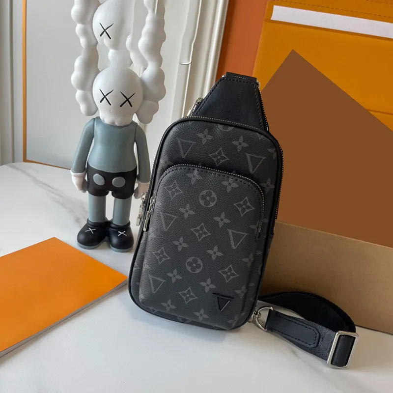 10A Quality Genuine Leather lvsity bag Avenue Sling Bag Waist Bags Mens Designer Shoulder Bags Mans crossbody Bag Wallet Hobos Message Handbag Tote Belt Bag Bumbag