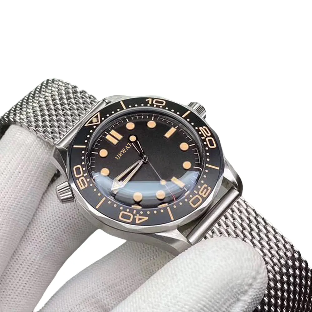 NTTD Watch 42mm No Time To Die Men Watches Automatic Movement Mechanical Montre de luxe Limited James Bond 007