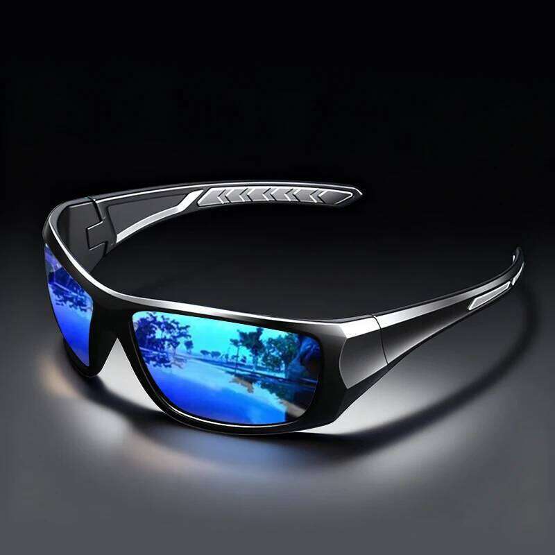Windproof Sports Sunglasses - Polarized, UV400 Protection, Wraparound Design Men & Women-Ideal for Cycling, Running,fishing 26W0122