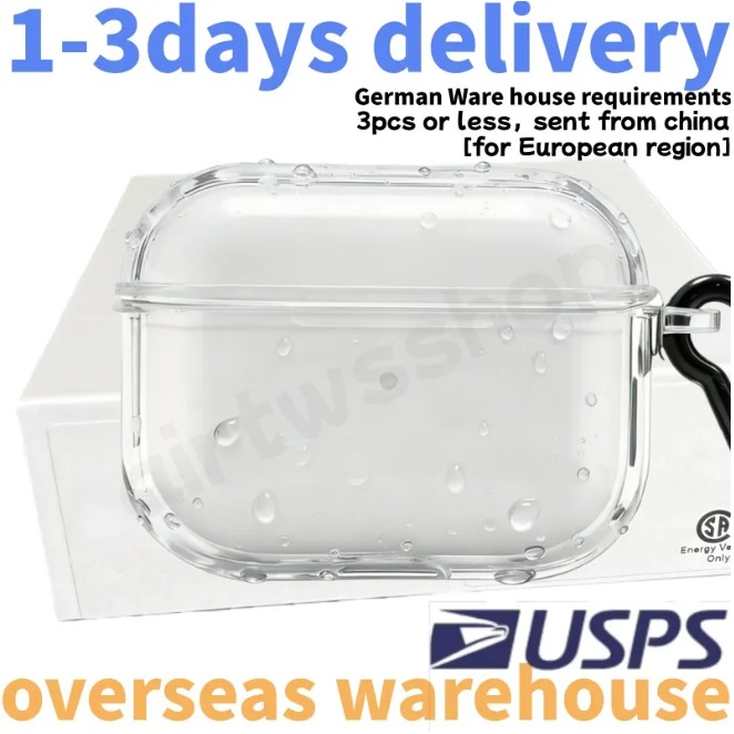 USA Stock ANC Noise for apple AirPods pro 3 2 earphone 3rd 5 4 6 airpod earphones 3 Solid Silicone Cute Protective Headphone Cover Wireless