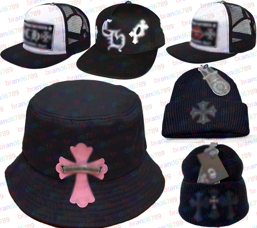 Classic chrome bucket hat designer men's curved brim baseball cap breathable tennis cap casquett luxury winter women's beanie embroidered knitted hat ski warm hat