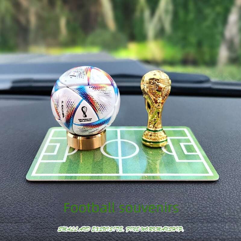 European World Cup Football Model Figurine Star C Ronaldo Messi Statue Creative Peripheral Souvenir Birthday Gift