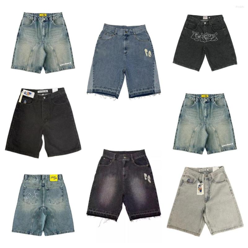 Men's Shorts Mens Jeans Men Denim Pants Short Streetwear Hip Hop High Street Casual Cargo Boy Designer
