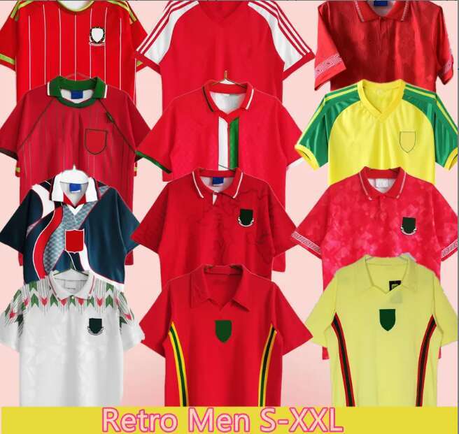 RETRO jerseys WALeS Football 15 16 94 95 96 BALE ALLEN RODON 76 79 90 92 82 DE FOOTBALL Soccer shirt men MOORE HARRIS CULLEN JOHNSON THOMAS S-XXL000