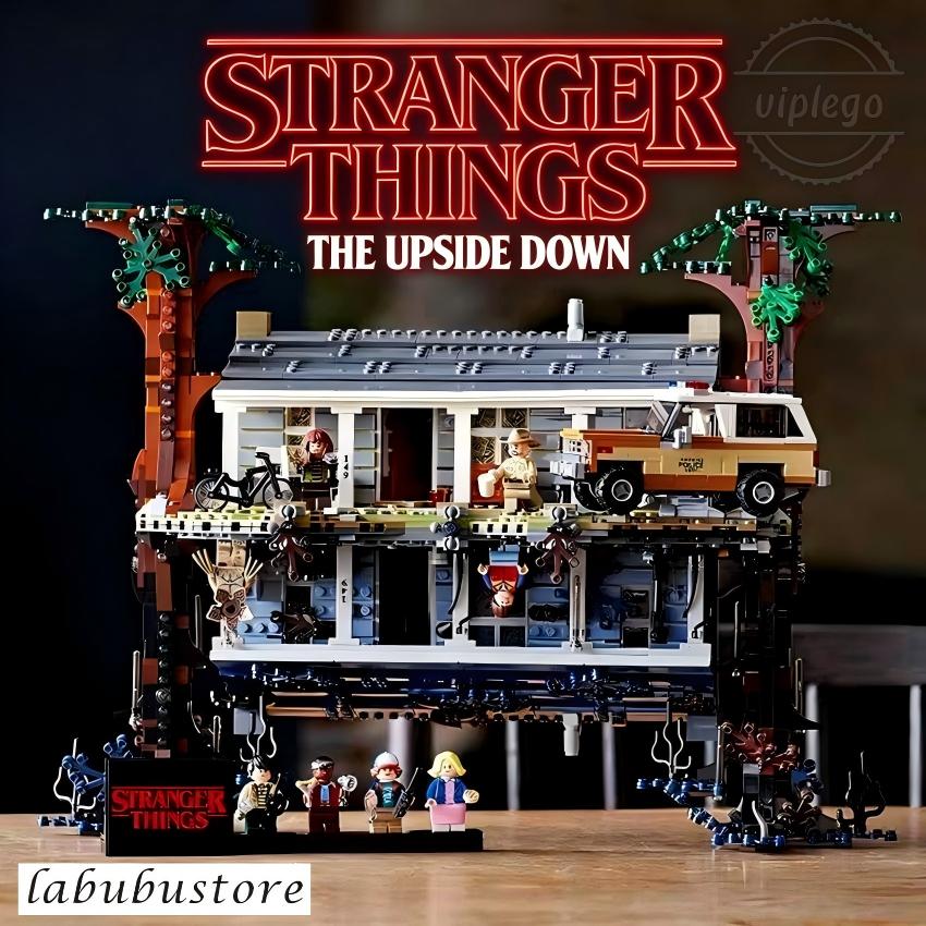 high quality building blocks LEG0 75810 Stranger Things Upside Down World 2287pcs Standard bricks Perfect holiday gift children's toys