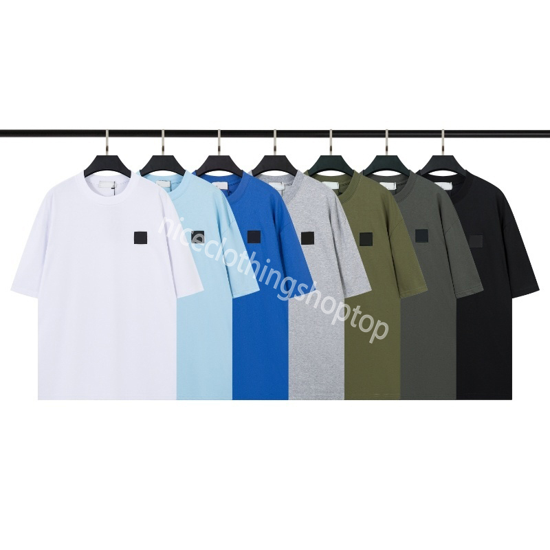 2026 T Shirt Mens Womens Designer T-shirt printing Islands Shirt Washed Old Vintage Arm Sleeve Logo Tshirt Stones T Shirts clothing M-2XL