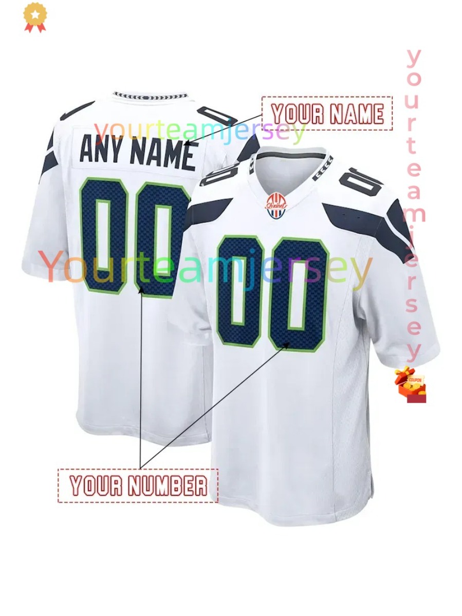 yourteamjersey store Football 2025 Rivalries Jerseys Cooper Kupp Darnold Smith-Njigba Walker III Any Name Number Embroidered Letter Number shxinet