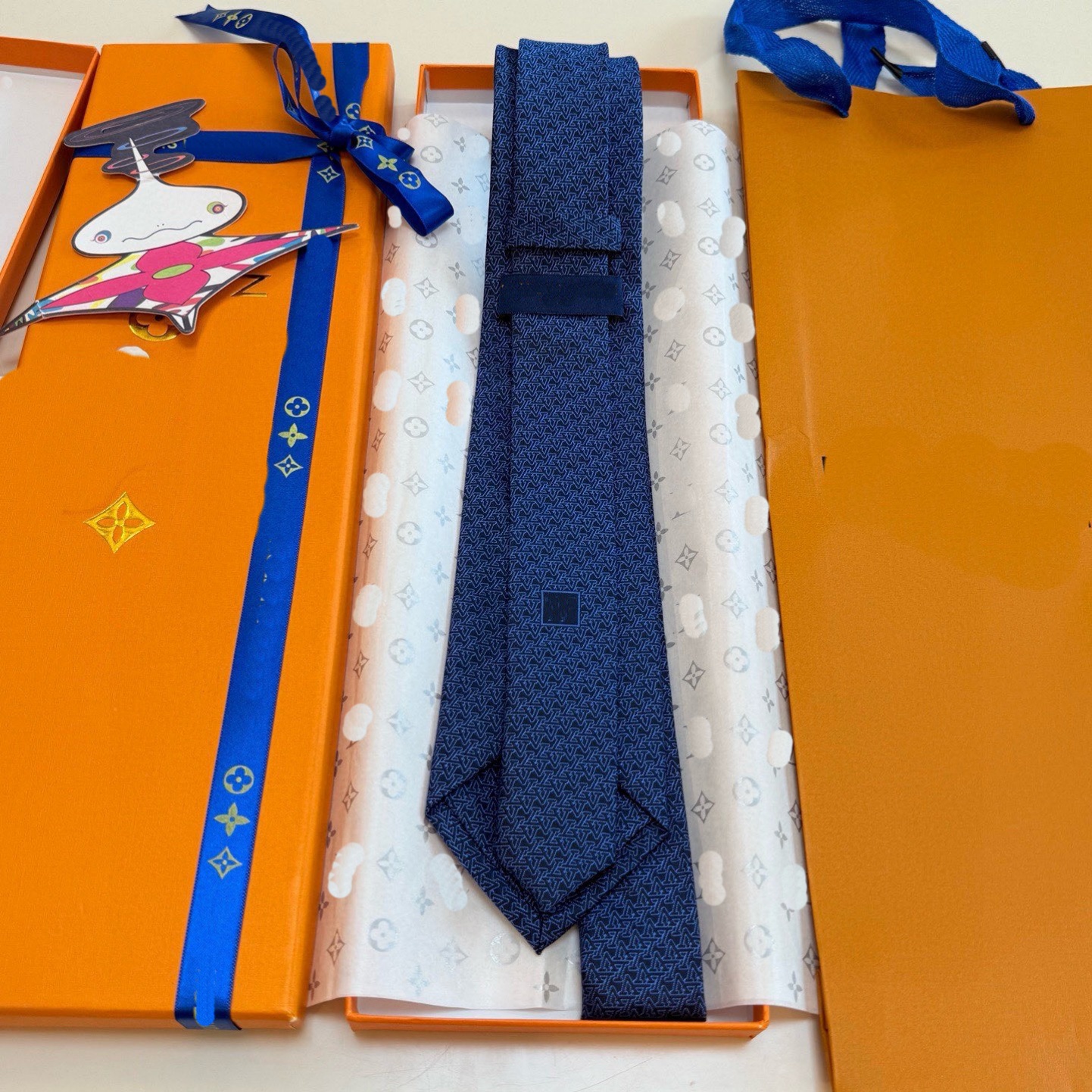 2026 letter F tie silk tie black blue gray red jacquard party wedding business woven fashionable tie with box adult lfdk tie men's tie Neck Ties 289