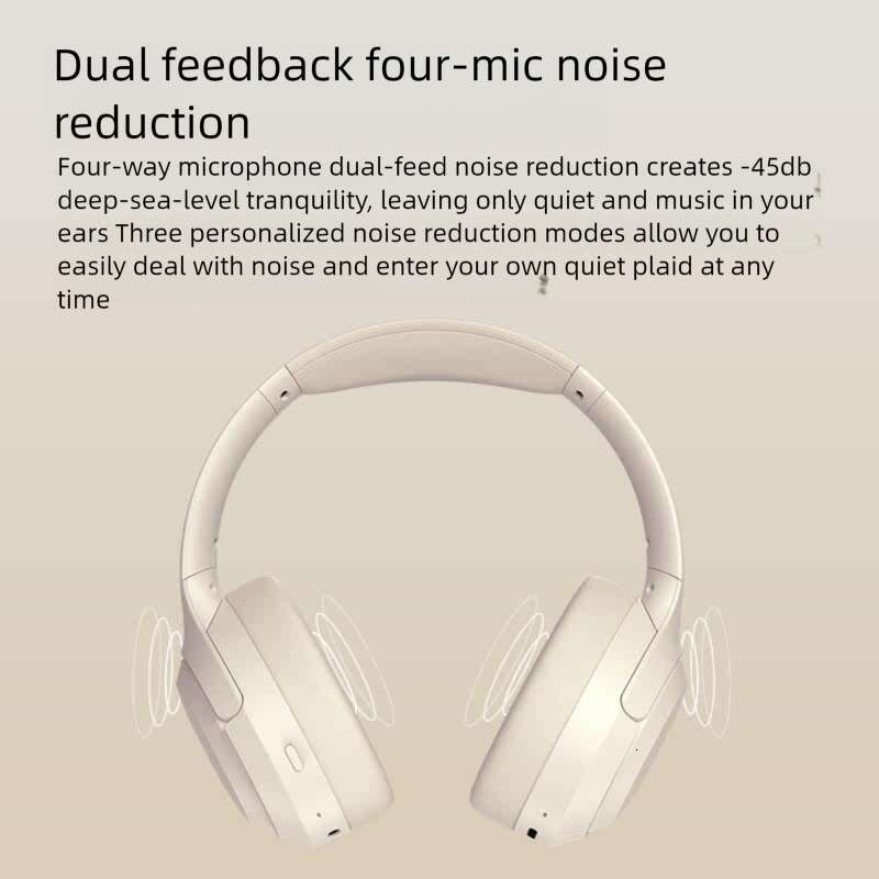 Renowned brand Lanstone's new HBN07 head mounted ANC active noise cancelling Bluetooth earphones 360 ° stereo Bluetooth earphones CKS