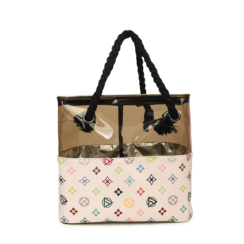 High Fashion Sense With Makeup Large Capacity Bag Handbag New Portable Cosmetics Storage Bag