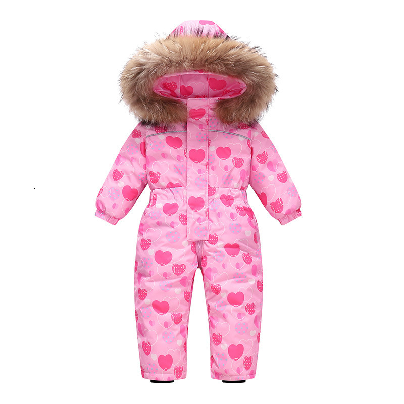 Children Winter Warm Hooded Down Jacket coat Baby Romper Boy Jumpsuit Toddler Girl clothes parka Ski Suit Kids Snowsuit clothing 251017