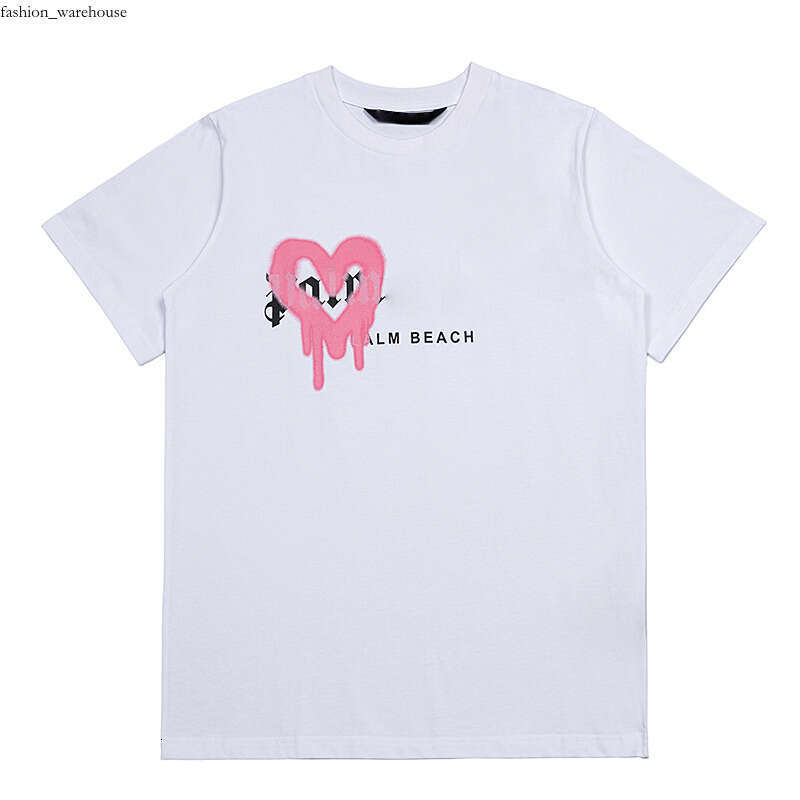 2024 Mens anglestracksuit designer t shirt women fashion luxury palm agles tshirts for Top cotton breathable Summer palmas shirt for men clothing tops 1df