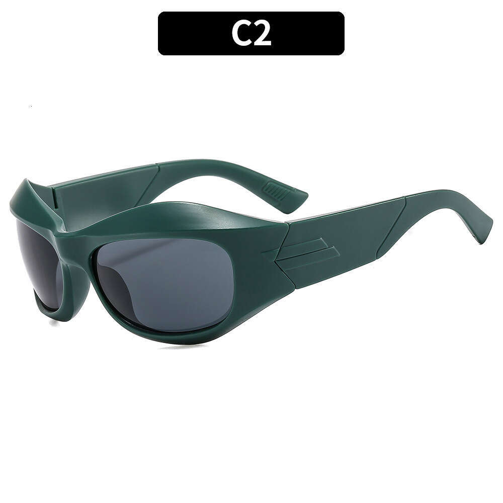 With Box 2026 New Millennium Dainty Futuristic Y2K Punk Design Hip-Hop Hot Girl Unisex Sunglasses Glasses Free gift