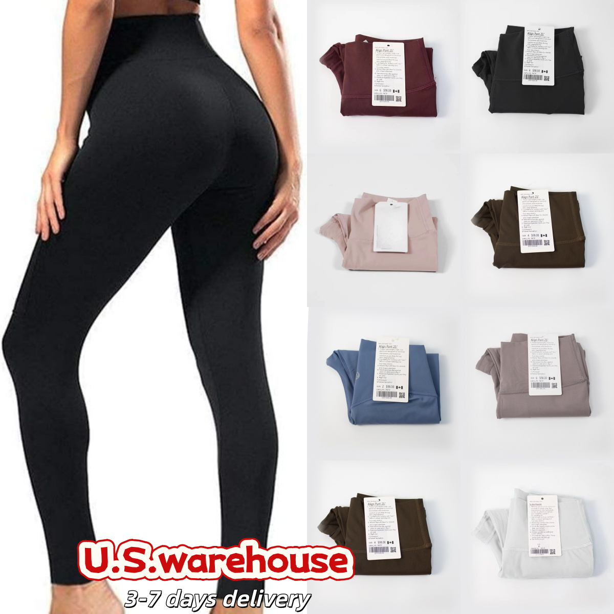 2026 New Tops 10A Pants Yoga align luluity lemonous Women leggings Women news pants Outfits Lady Sports yoga Fashion Exercise Fitness Wear Girls Running Ninth Pants