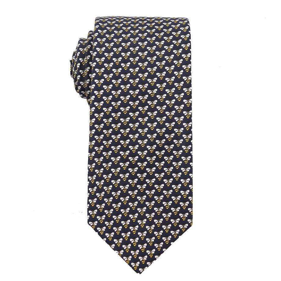 Tailor Smith 100% Silk Ties For Men Fashion Necktie With Bee butterfly sailboat Animal Pattern Tie Father's Day Birthday Holida 26Y0122