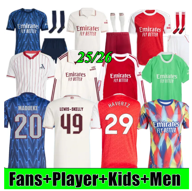2025 2026 Arsenaljersey kit Arsenally jersey football tops Soccer Jerseys vintage SAKA GYOKERES 25 26 EZE ODEGAARD RICE MADUEKE MARTINELLI BERGKAMP HENRY