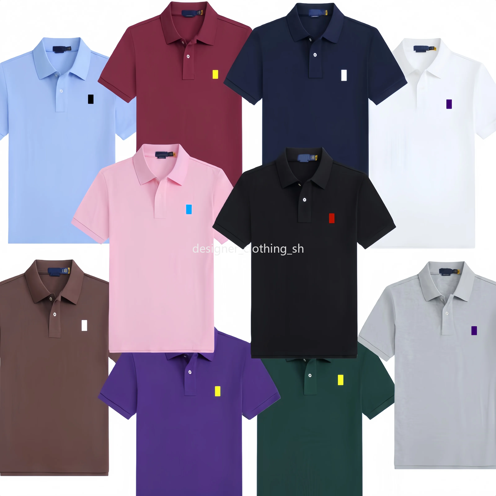 Luxurious Designer Polo T shirt Mens Womens T-Shirt Designer Summer Casual Short Sleeve Cotton Tshirt Luxury Brand Mens Polo Tee Fashion Embroidery ZTS01