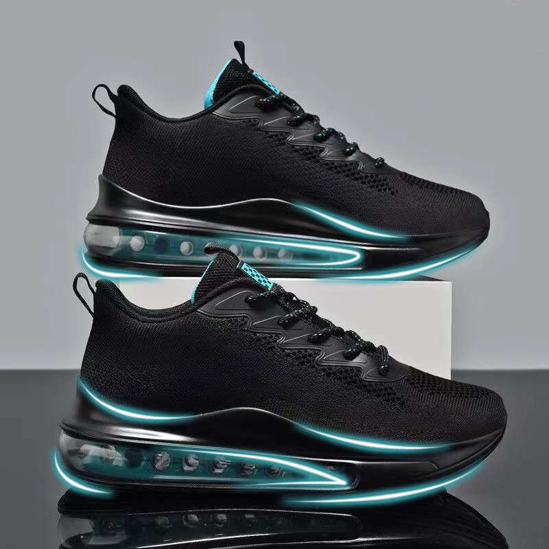 running shoes designer sneaker mens designer trainers spring new men shoe mesh breathable sports shoes casual shoes air cushion shock absorption heigh