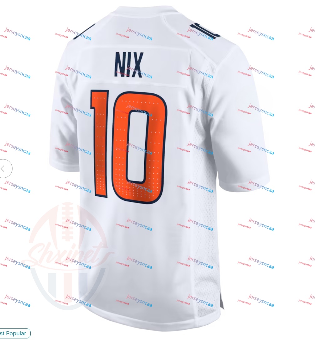 New Bo Nix Jersey Patrick Surtain II Courtland Sutton Quinn Meinerz Javonte Williams Zach Allen Marvin Mims Jr Alex Singleton John Elway Riley Moss Fo